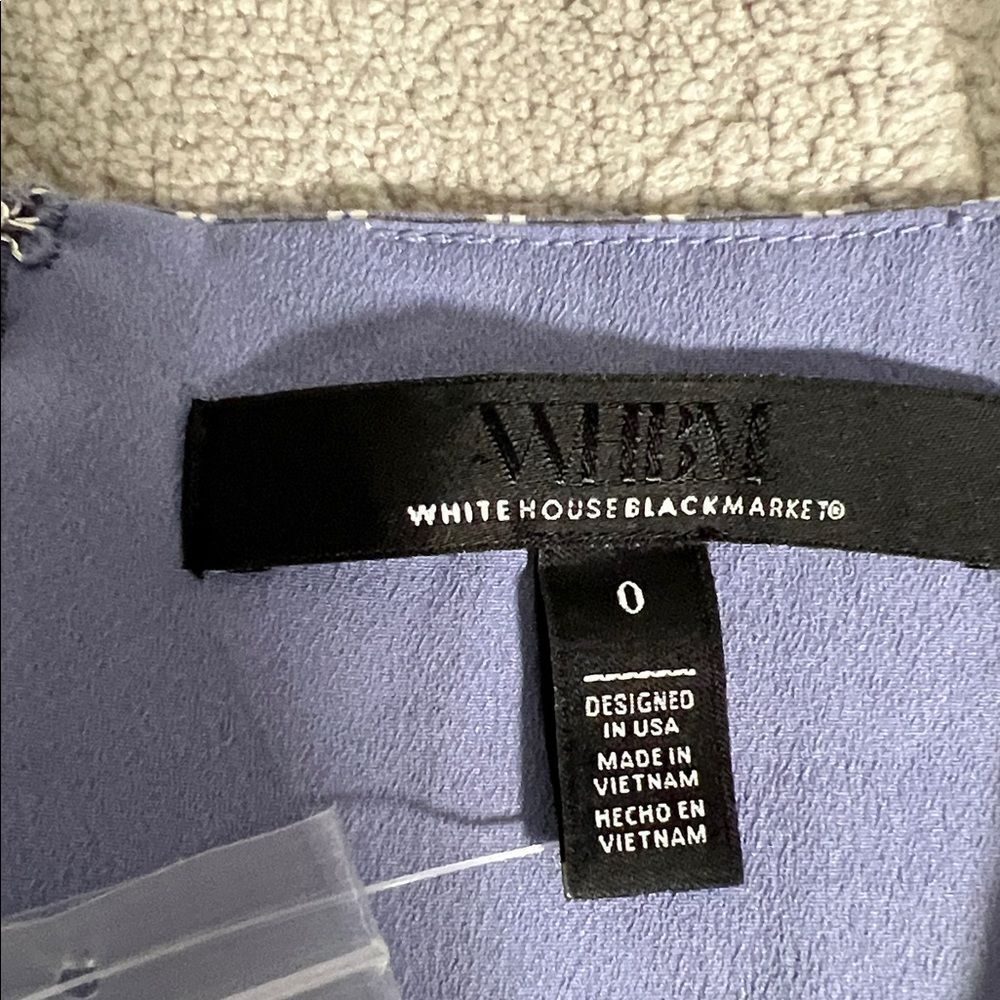 WHBM Poplin Twist-Front Midi Shirt Dress - Picture 14 of 15